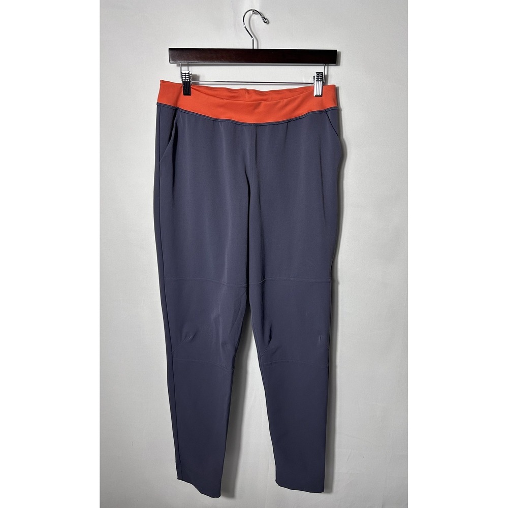 Cotopaxi Pants Womens Medium Gray Softshell Tapered Track Elastic Waist Zip